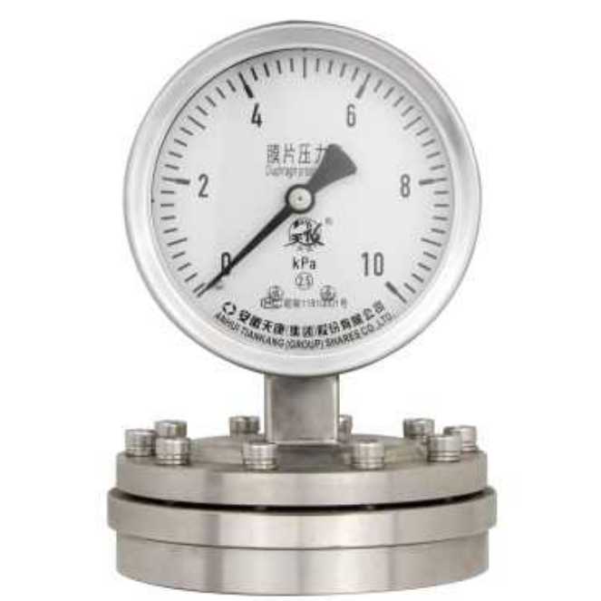 AnHui TianKang Diaphragm pressure gauge YPF