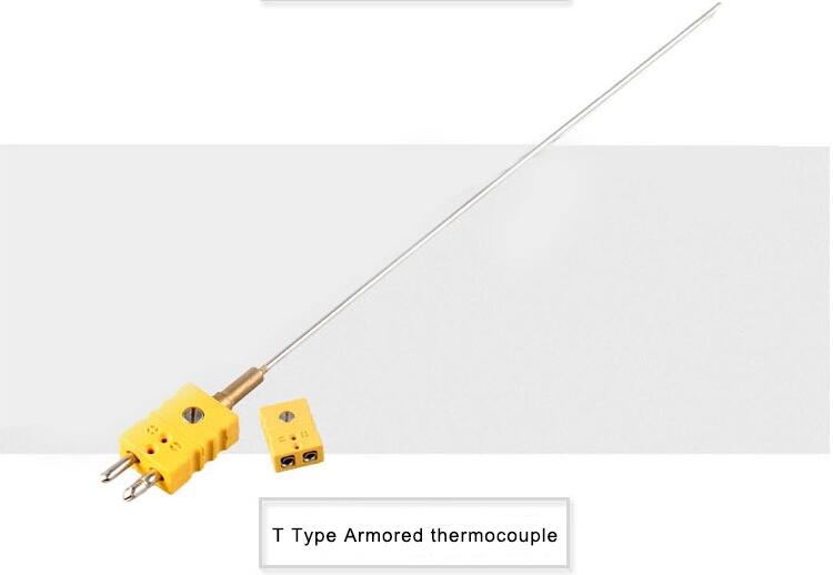 T type Mineral insulated Thermocouple with connector